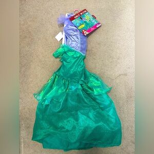 Mermaid  ariel Princess Costume - Green and Purple